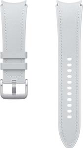 Samsung Original Hybrid Vegan Leather Band M/L für das Galaxy Watch 6 / 6 Classic / 5 / 5 Pro - Silver