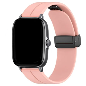 Strap-it Xiaomi Amazfit GTS D-buckle siliconen bandje (roze)