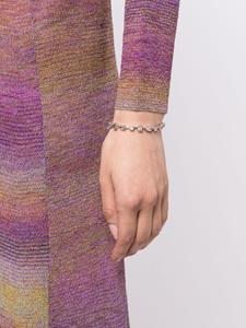 Kenneth Jay Lane crystal-embellished bracelet - Zilver