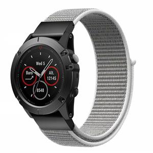 Strap-it Garmin Fenix 5s / 6s nylon band (zeeschelp)