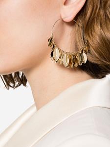 ISABEL MARANT lead hoop earrings - Goud