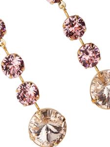 Jennifer Behr Lauryn crystal drop earrings - Goud