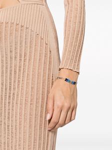 ISABEL MARANT New Color Strip beaded bracelet - Blauw