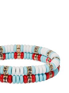 Roxanne Assoulin The Independent beaded bracelet (set of two) - Blauw
