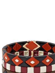 Roxanne Assoulin The Palazzo bracelet (set of three) - Rood