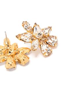 Jennifer Behr crystal-embellishment gold-tone earrings - Goud