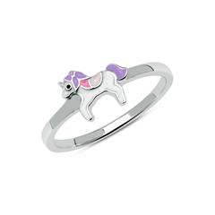 Unique Eenhoorn Ring Voor Meisjes In 925 Zilver