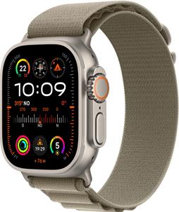 APPLE Watch Ultra 2 GPS+Cell. 49mm Titanium Olive.Alp. Large