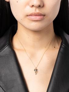 Karl Lagerfeld K/Ikonik Karl charm necklace - Goud