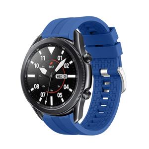 Strap-it Samsung Galaxy Watch 3 45mm extreme silicone band (blauw)