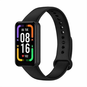 Strap-it Xiaomi Redmi Smart Band Pro siliconen bandje (zwart)