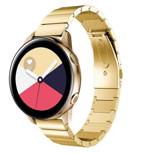 Strap-it Samsung Galaxy Watch Active metalen bandje (goud)