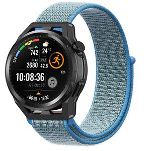 Strap-it Huawei Watch GT Runner nylon band (blauw)