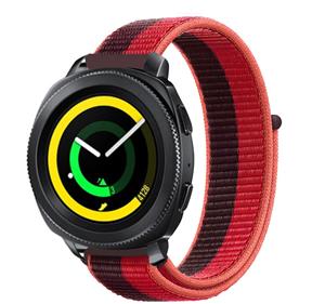 Strap-it Samsung Gear Sport nylon band (cherry magenta)