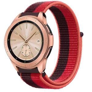 Strap-it Samsung Galaxy Watch 42mm nylon band (cherry magenta)