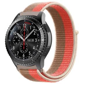 Strap-it Samsung Galaxy Watch 46mm nylon band (pink pomelo)