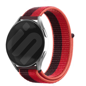 Strap-it Samsung Galaxy Watch 6 Classic 43mm  nylon band (cherry magenta)