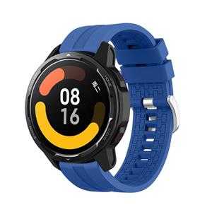 Strap-it Xiaomi Watch S1 extreme silicone band (blauw)