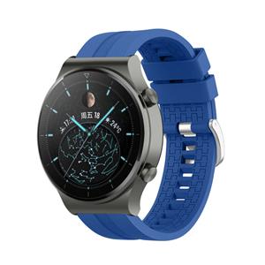 Strap-it Huawei Watch GT 2 Pro extreme silicone band (blauw)