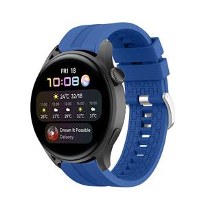 Strap-it Huawei Watch 3 (Pro) extreme silicone band (blauw)