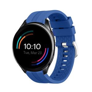 Strap-it OnePlus Watch extreme silicone band (blauw)