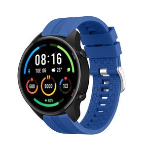 Strap-it Xiaomi Mi Watch extreme silicone band (blauw)