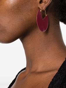 ISABEL MARANT 90º two-tone drop earrings - Goud