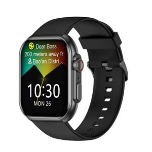 SMARTY2.0 SMARTY SW068A01 Smartwatch Staal Siliconen | Smartwatch Horloge