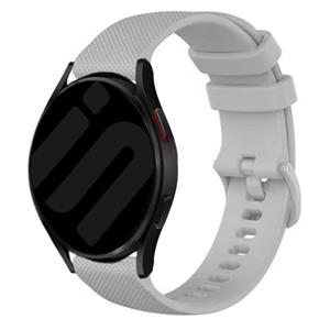 Strap-it Garmin Vivoactive 5 siliconen bandje (grijs)