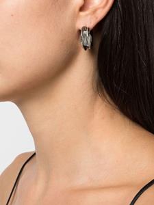 Vann Jewelry Asymmetrische oorringen - Zilver