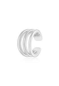 Elli Ohrklemme Earcuff Single Modern Basis 925 Silber