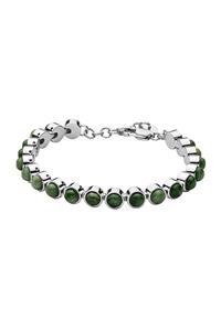 Dyrberg/Kern Armine Bracelet, Color: Silver/Green, I, Women