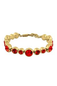 Dyrberg/Kern Calice Bracelet, Color: Gold/Red, Onesize, Women