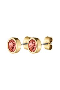 Dyrberg/Kern Noble Earring, Color: Gold/Red, Onesize, Women