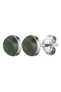 Dyrberg/Kern Peggy Earring, Color: Silver/Green, Onesize, Women