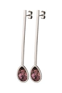 Dyrberg/Kern Verona Earring, Color: Silver, Pink, Onesize, Women
