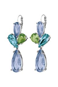 Dyrberg/Kern Amy Earring, Color: Silver/Blue, Onesize, Women