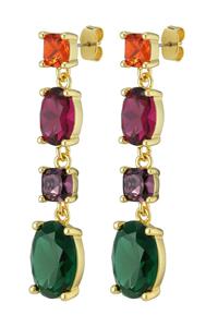 Dyrberg/Kern Cornelia Earring, Color: Gold, Multi, Onesize, Women