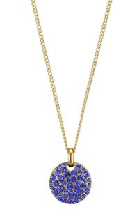 Dyrberg/Kern Bertina Necklace, Color: Gold/Blue, Onesize, Women