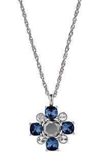 Dyrberg/Kern Sassi Necklace, Color: Silver/Blue, Onesize, Women