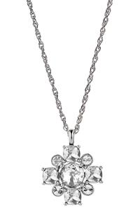 Dyrberg/Kern Sassi Necklace, Color: Silver/Crystal, Onesize, Women