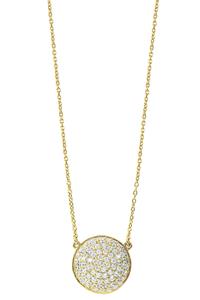 Dyrberg/Kern Gedda Necklace, Color: Gold/Crystal, Onesize, Women
