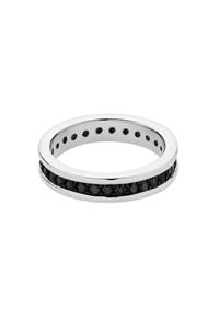 Dyrberg/Kern Callios Ring, Color: Silver/Black,, Women