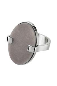 Dyrberg/Kern Malai Ring, Color: Silver/Grey, Iii/, Women