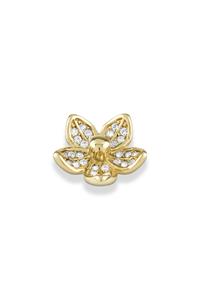 Dyrberg/Kern Daisy Topping, Color: Gold/Crystal, Onesize, Women