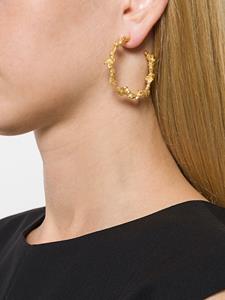 Niza Huang large irregular hoop earrings - Metallic