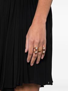Versace Medusa tweevingerige ring - Goud