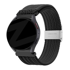 Bandz Polar Grit X gevlochten nylon band (zwart)