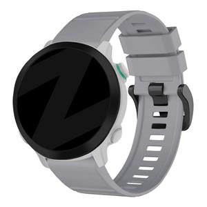 Bandz Garmin Fenix 7 siliconen band met gesp (grijs)