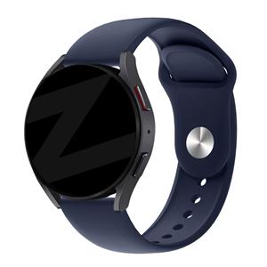 Bandz Samsung Galaxy Watch 3 45mm sport band 'Deluxe' (donkerblauw)